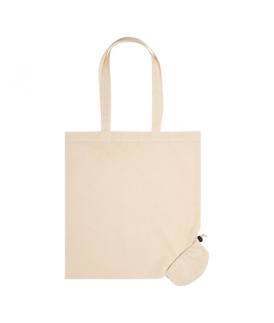 Tote bag pliable en coton bio120