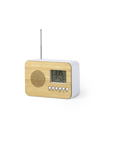 Radio-réveil bambou - Acheter Réveils, stations météo - L'Homme