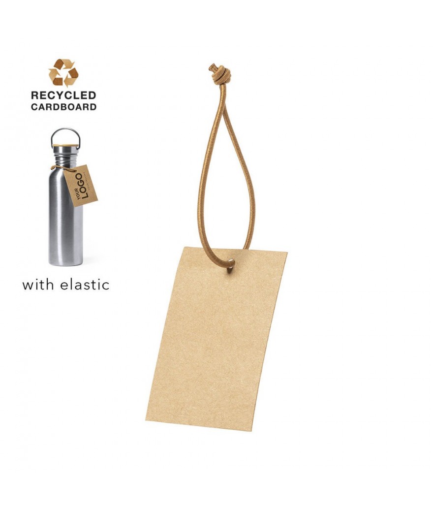 Etiquette personnalisée carton recyclé