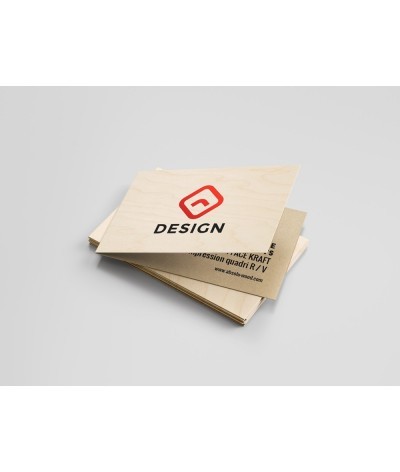 Carnet à spirale couverture bois - Made in France