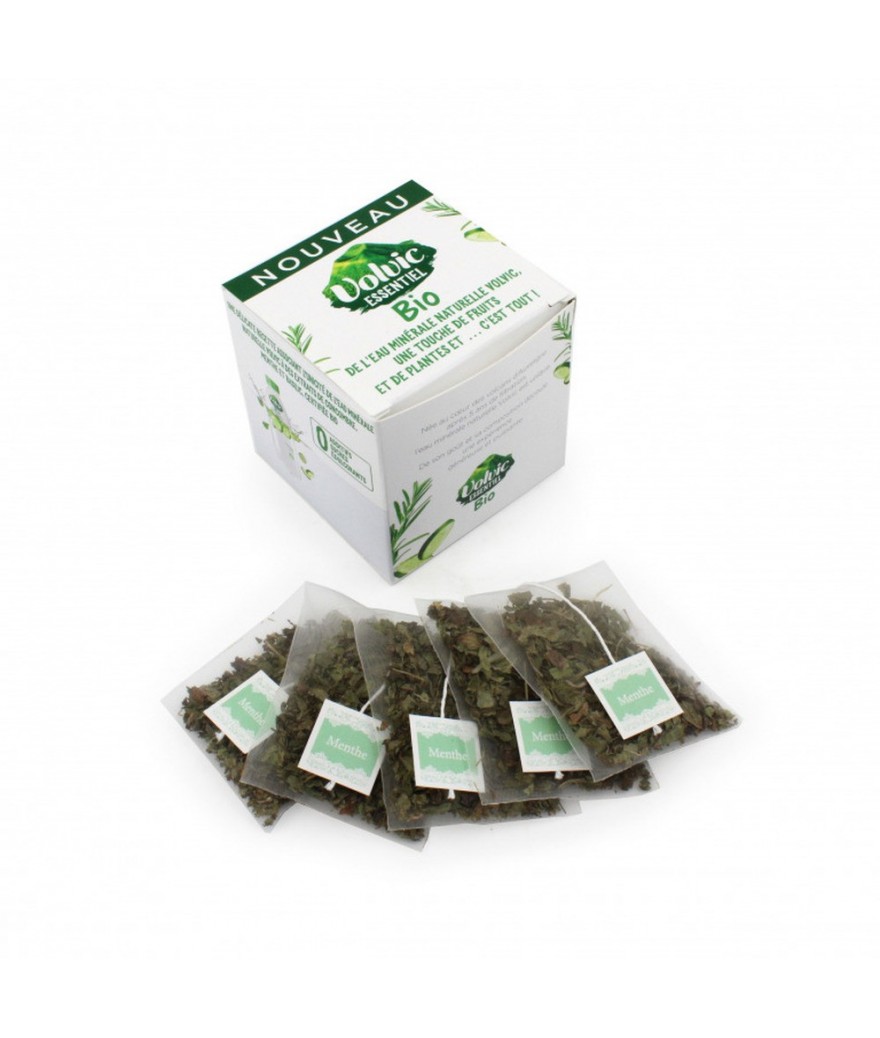 Thé et tisane en boîte cube