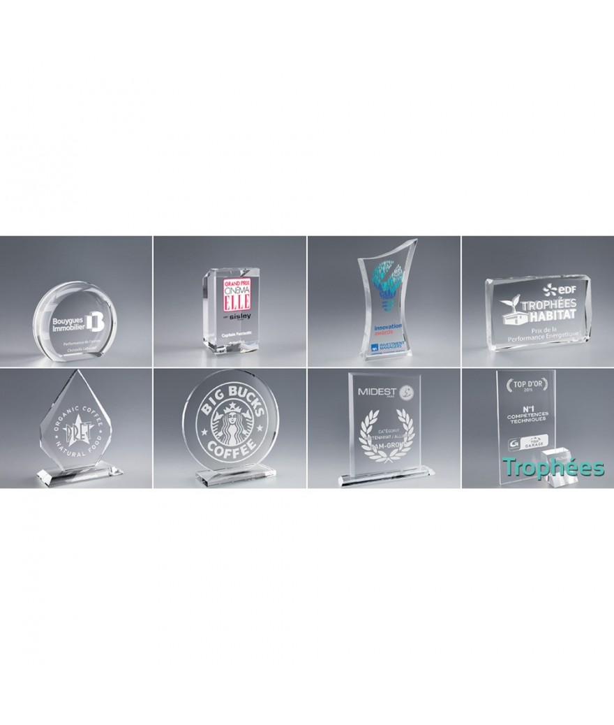 Trophée en fabrication express