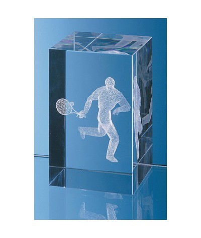 Bloc avec décor laser 3d