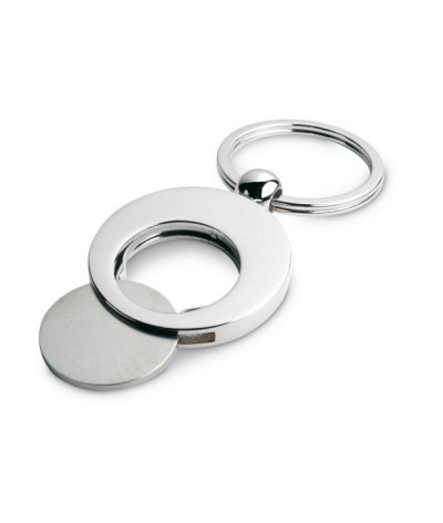 Porte-clés & jeton de chariot personnalisé