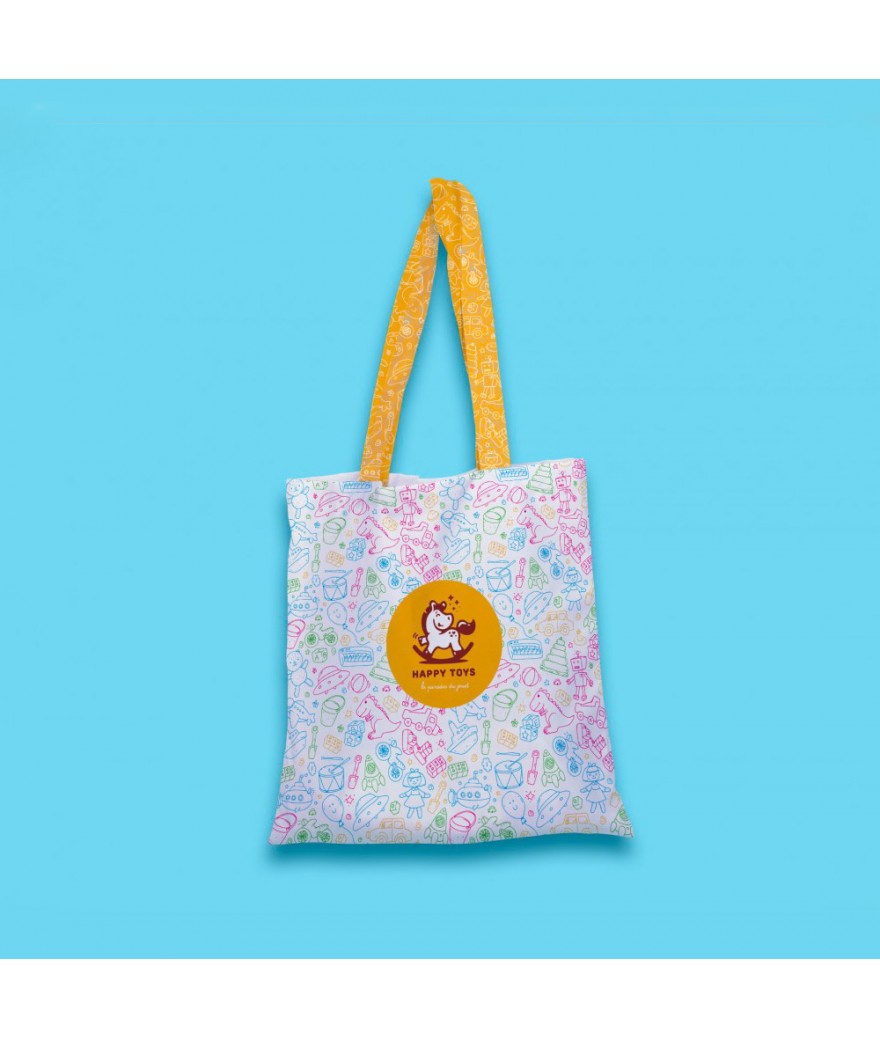 Tote Bag Anjero Création – Tissu Wax 100% Coton – Made In France – Chic Et Tendance