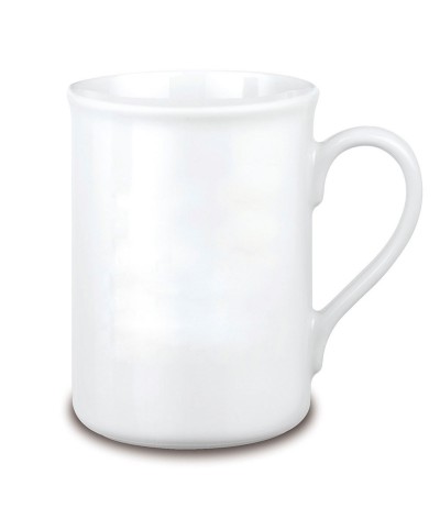 Mug classique porcelaine blanche 0