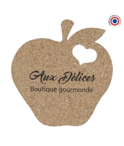 Dessous de plat liège à votre forme - Made in France