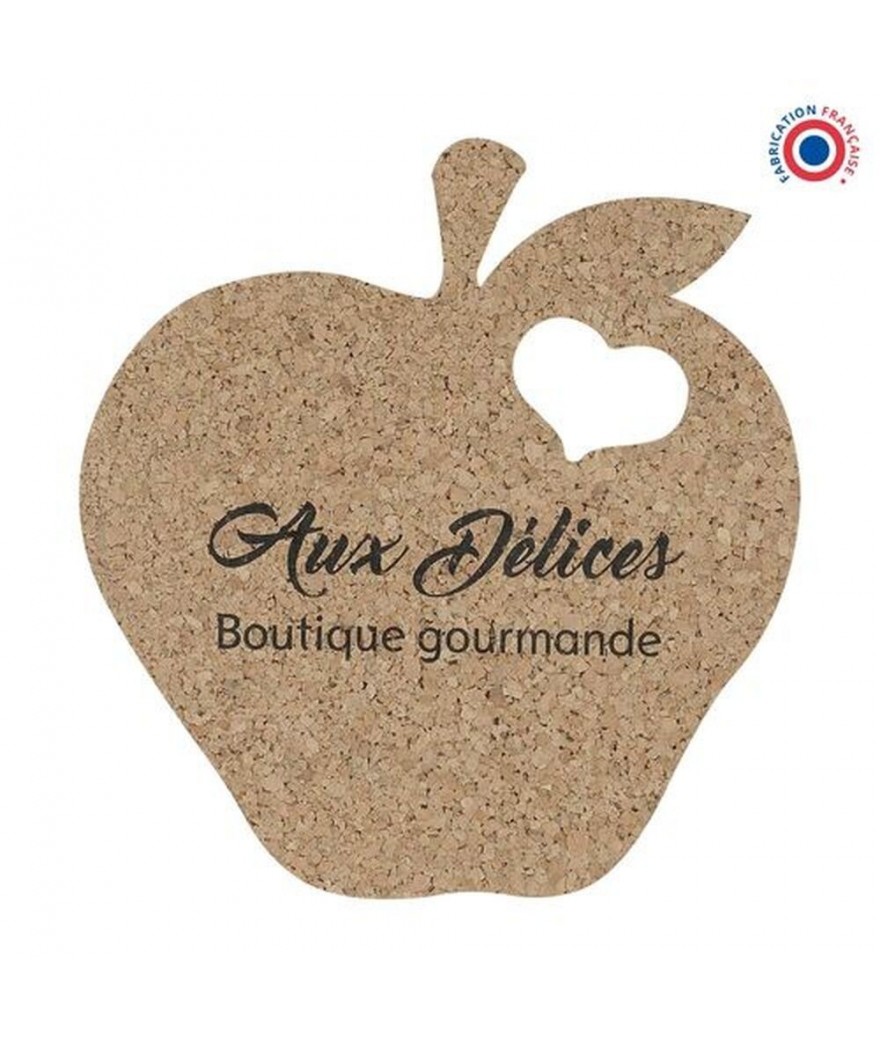 Dessous de plat liège à votre forme - Made in France