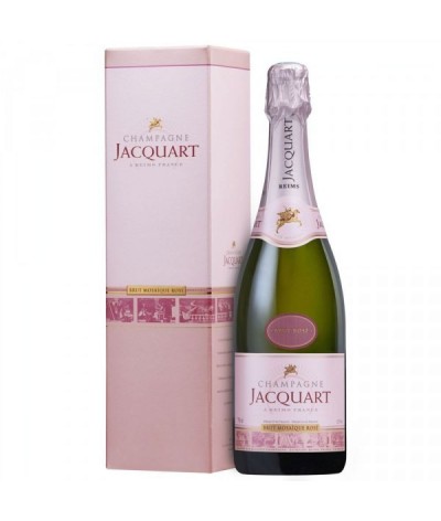 Champagne jacquart rosé
