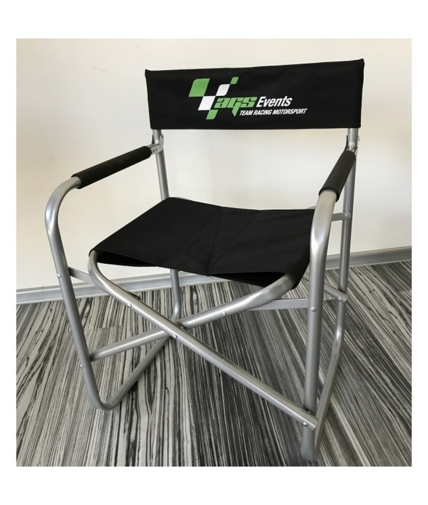 Fauteuil metteur en scène personnalisé aluminium - Made in Europe