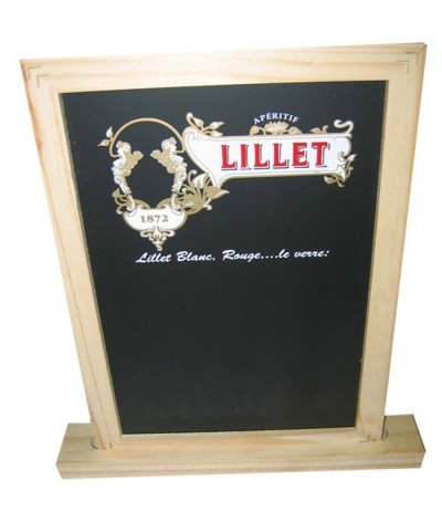 Ardoise de table avec cadre sur mesure - Made in France