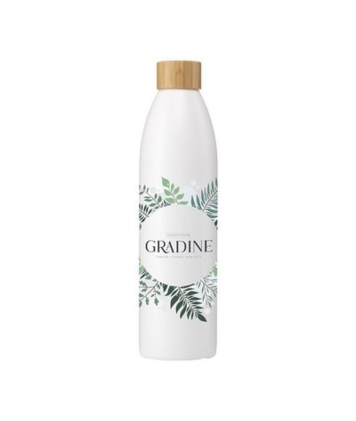 Bouteille d'eau à base de canne à sucre bouchon bambou 500 ml
