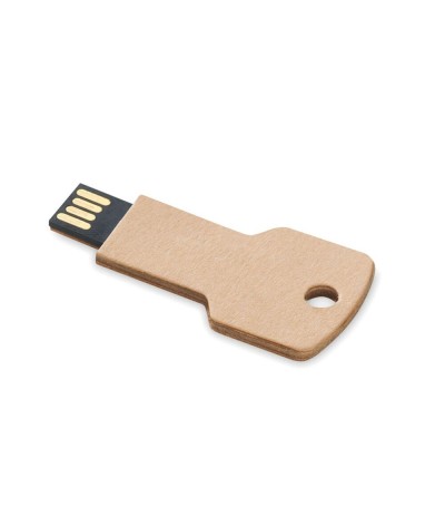 Clé USB forme clé papier