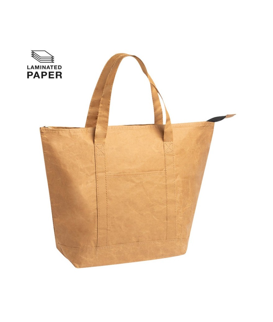 Tote bag isotherme papier recyclé et aluminim