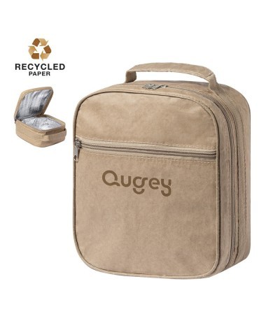 Sac isotherme papier recyclé laminé et aluminium