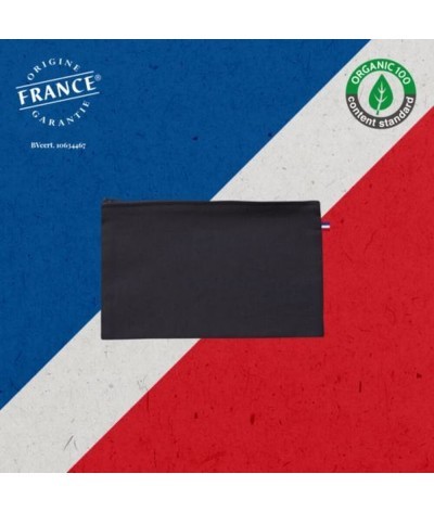 Trousse coton bio - Made in France