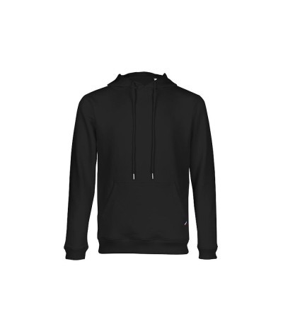 Sweat à capuche homme molleton non gratté coton bio - Made in France