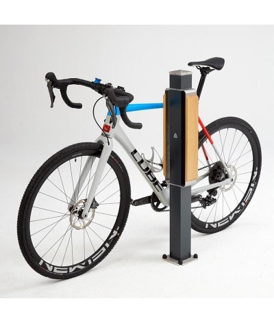 Support de vélo aluminium et bois - Made in Europe