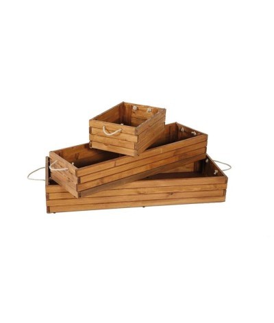 Boîte vintage bois - Made in Europe