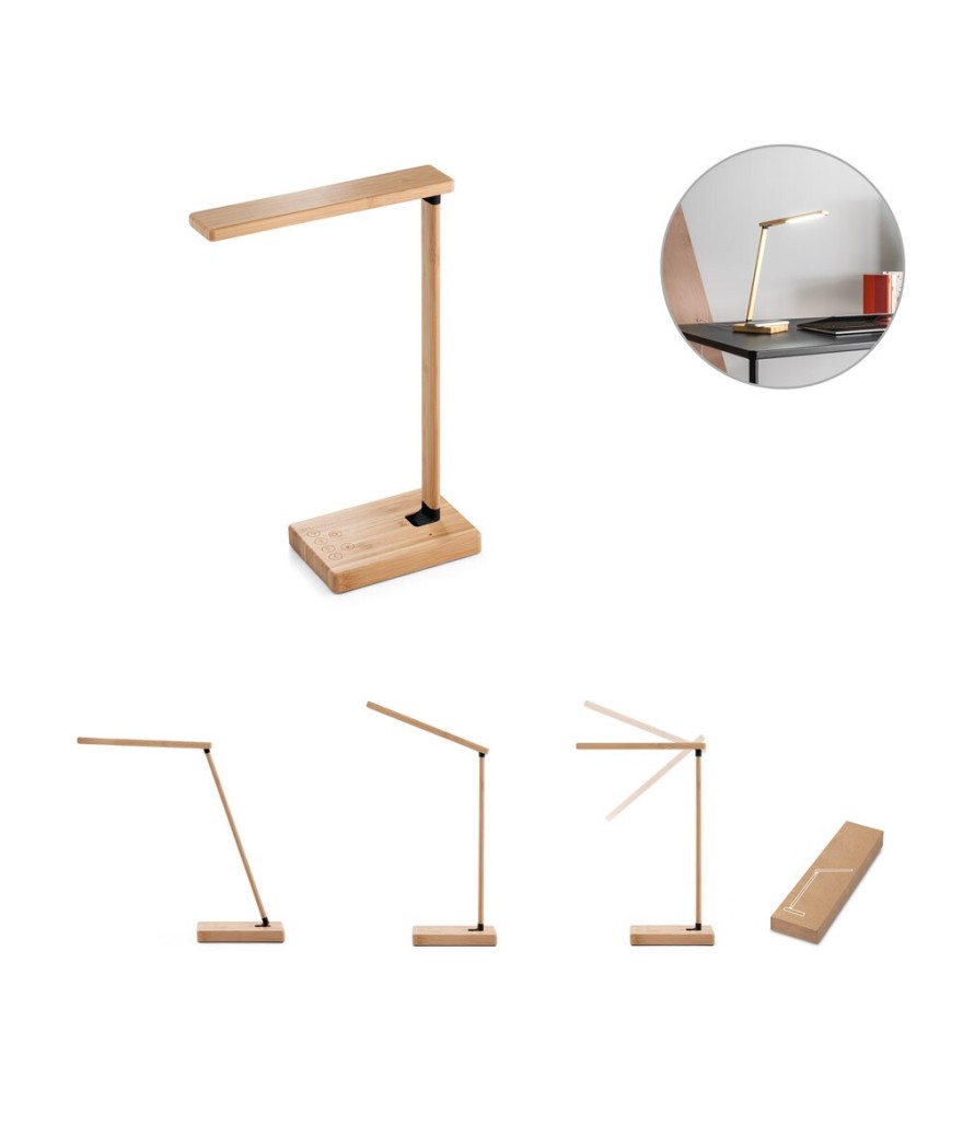 Lampe design en bambou