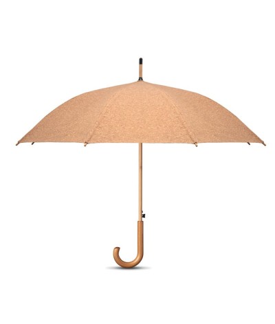 Parapluie en liège et bois