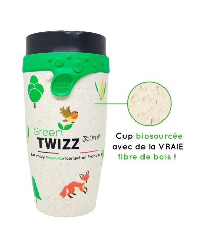 Mug isotherme biosourcé - Made in France