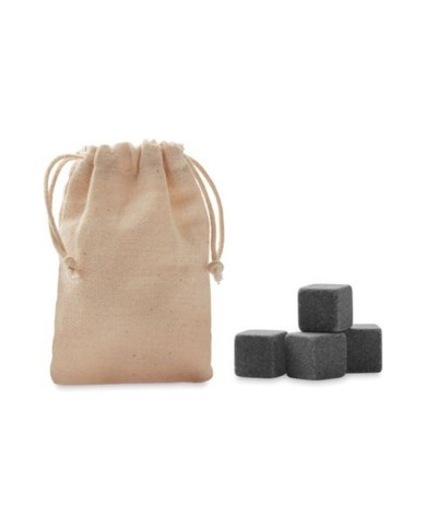 Set 4 glaçons cubes stone