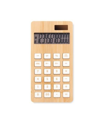 Calculatrice 12 chiffres bambou