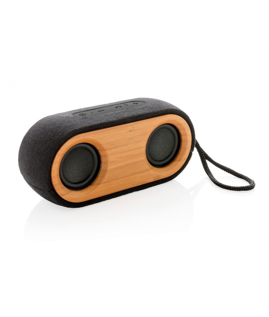 Double enceinte bambou