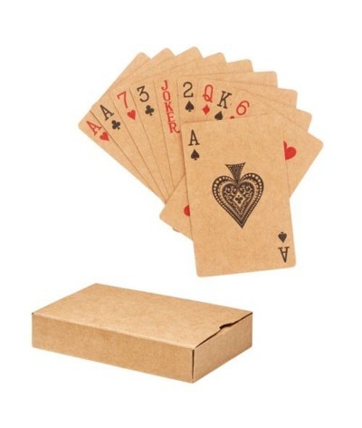Cartes à jouer à base de papier recyclé