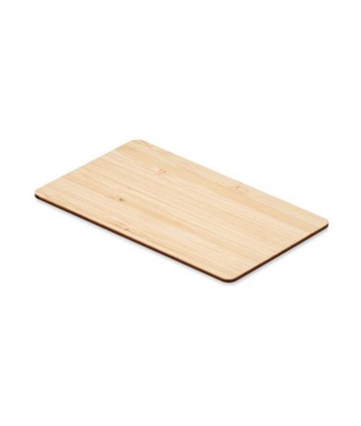 Carte rfid en bambou