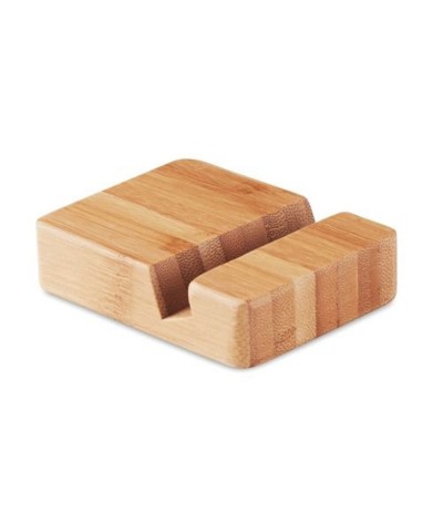 Support de téléphone en bambou