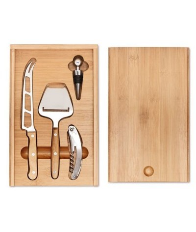 Coffret fromage et vin