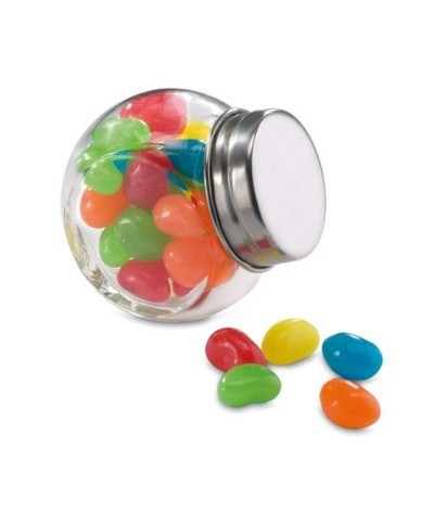 Mini bonbonnière garnie de bonbons
