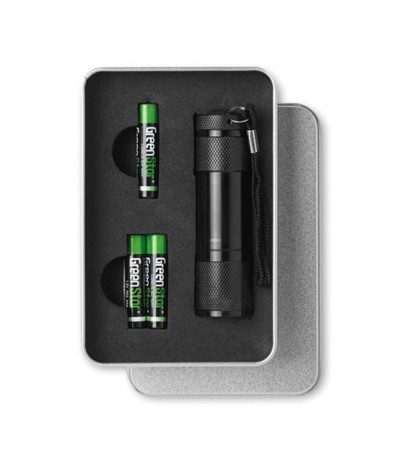 Torche 9 led en aluminium