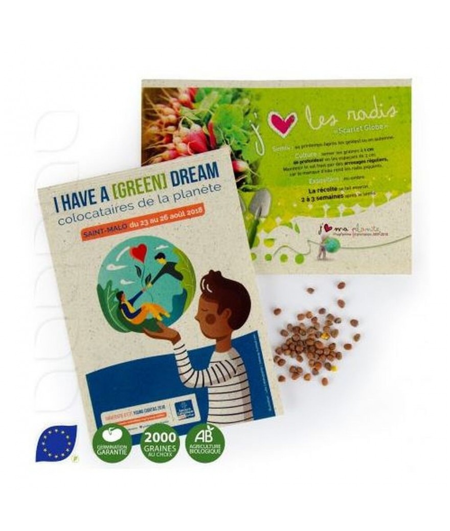 Sachet personnalisé de graines