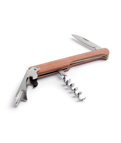 Tire-bouchon sommelier bois & acier