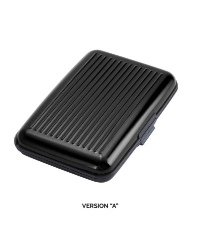 Porte-cartes en aluminium