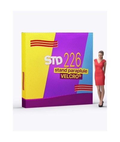 Stand parapluie velcro 230 x 230 cm