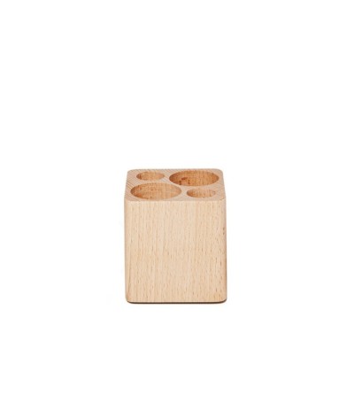 Pot à crayon en bois