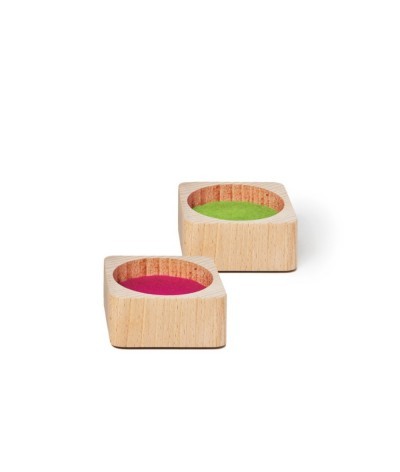 Pot à trombone en bois