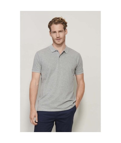 Polo homme 170 gr. coton bio
