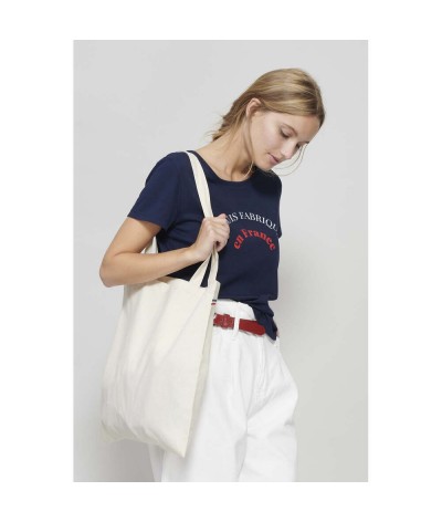 Sac shopping  made in france 100% coton écologique 150 gr.