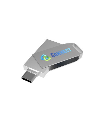 Clé usb/usb c bioconnectique