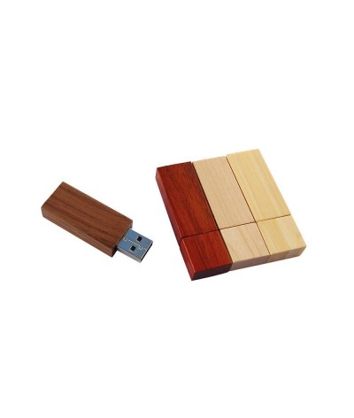 Clé usb wood