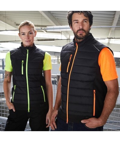 Body warmer en polyester recyclé