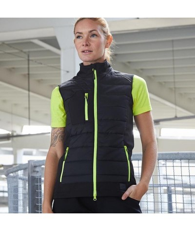 Body warmer en polyester recyclé