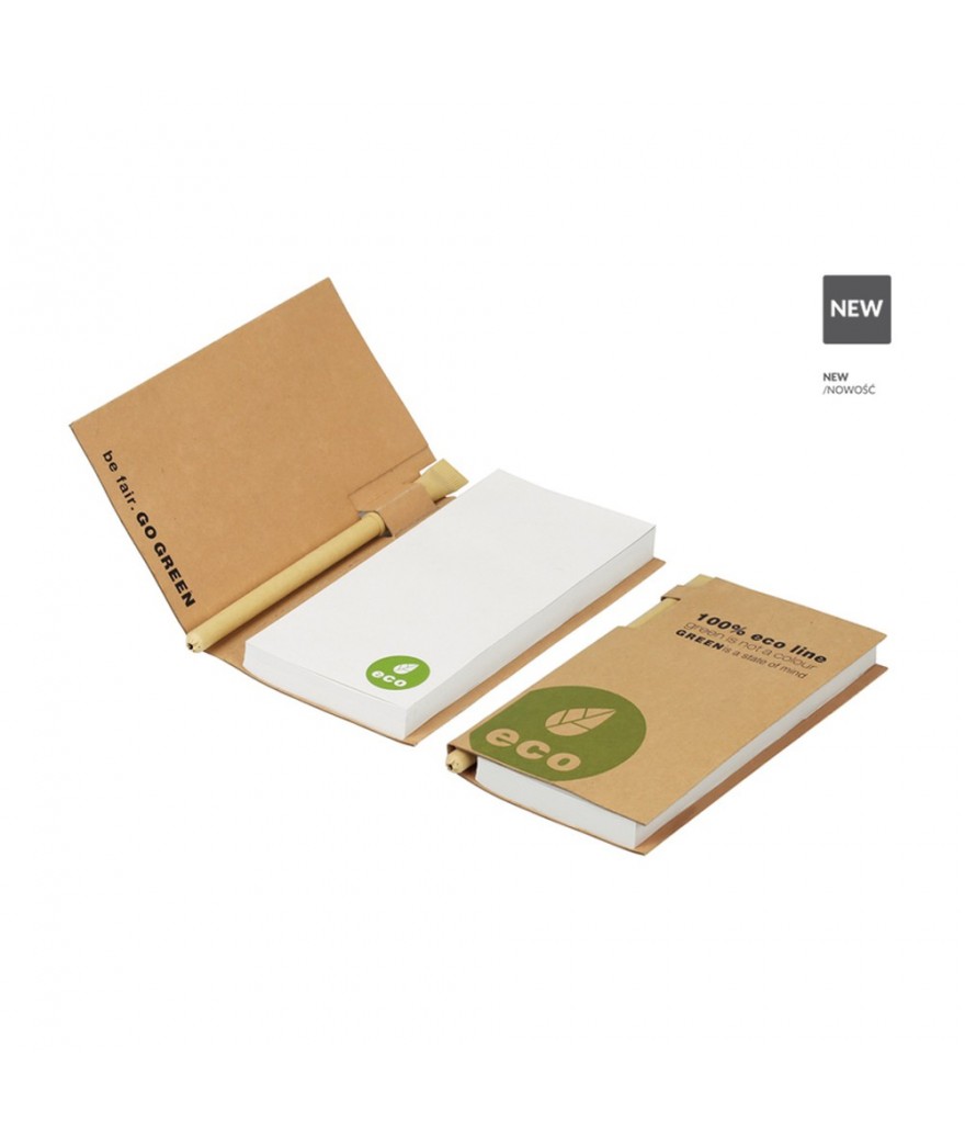 Carnet en papier recyclé