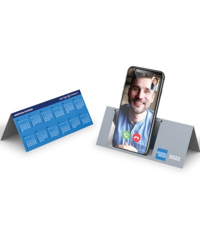 Carte POP UP support smartphone recyclable