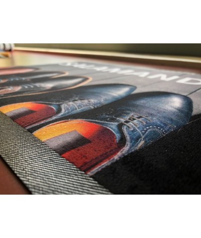 Tapis de sol personnalisé PET recyclé ECO 1